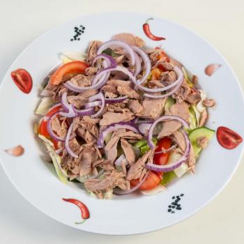 165 Salat Thunfisch, Rote Zwiebeln